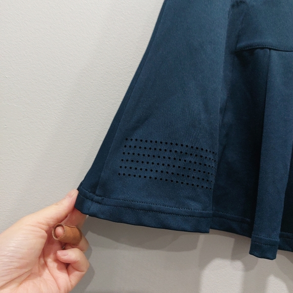 ZYIA | Skirts | Zyia Chill Clubhouse Skort Tennis Skirt Medium Navy Blue | Poshmark